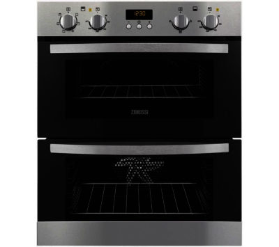 ZANUSSI  ZOE35511XK Electric Built-under Double Oven - Stainless Steel